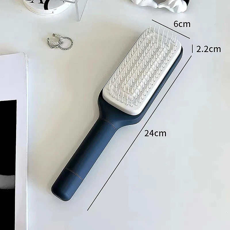 Sleekomb -Self-Cleaning Hair Brush